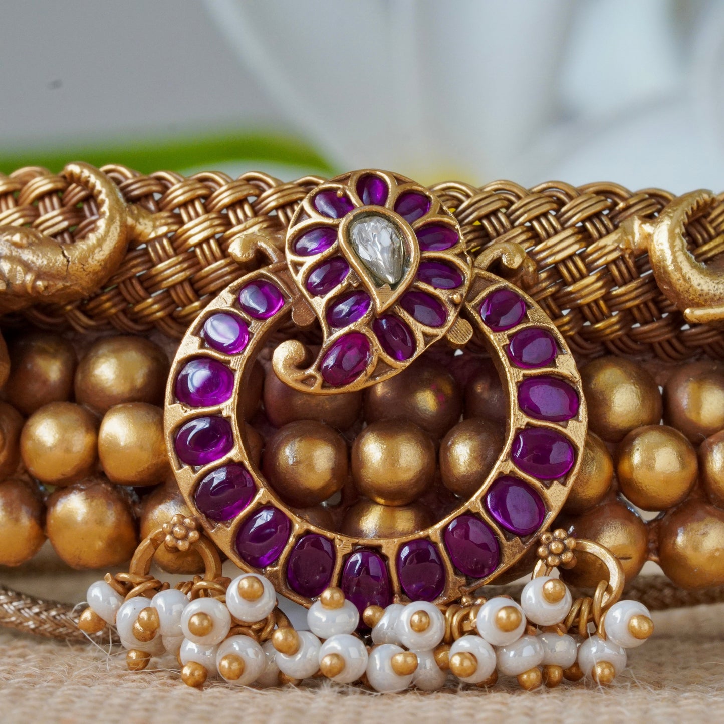 Elephant Bor hasli Choker and tops
