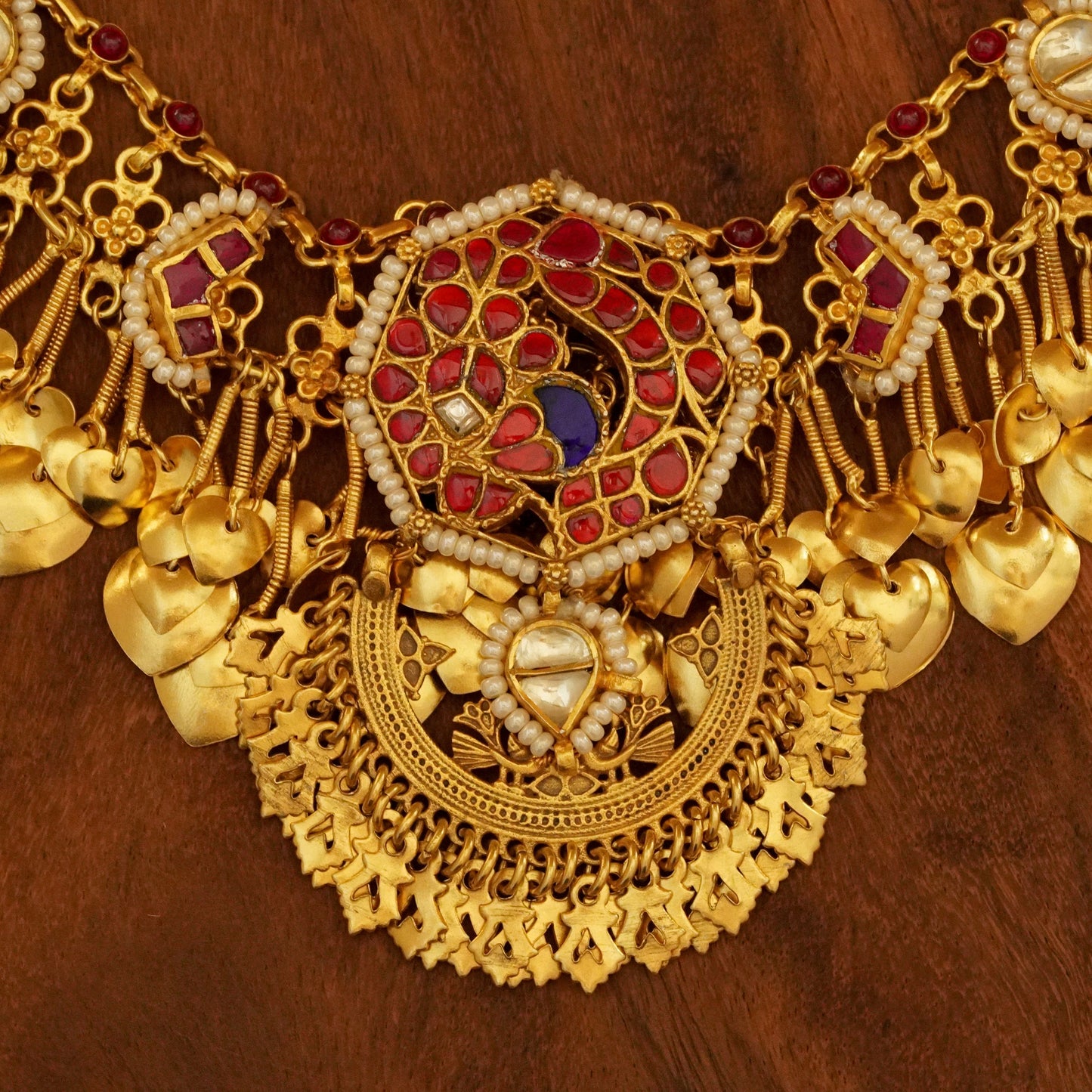 Bandi heritage necklace with tops